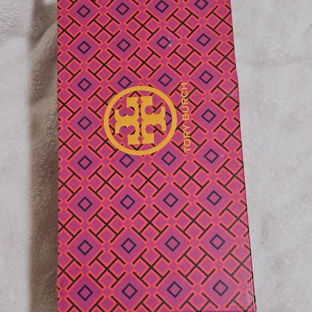 Tory Burch Dark Blue Sandals with Silver Details - Picture 6 of 8